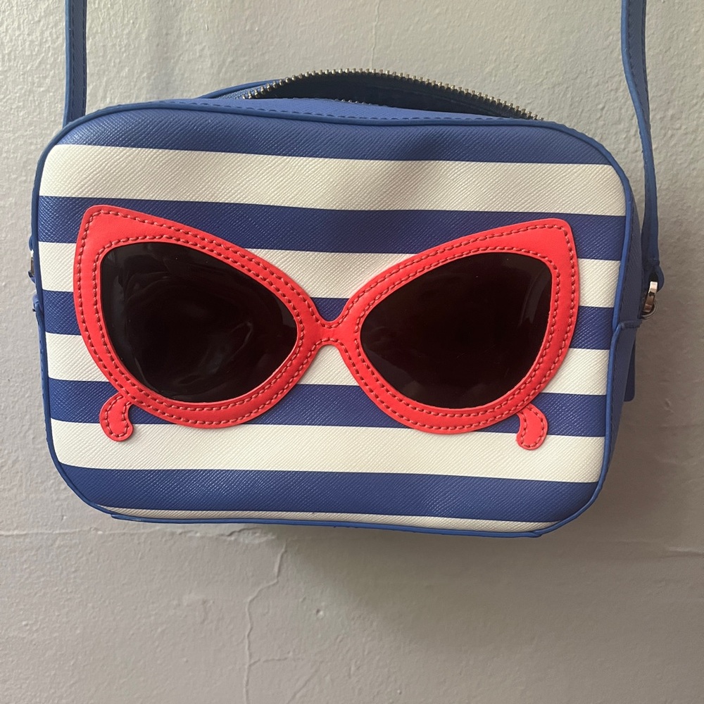 Kate Spade Striped Make a Splash Crossbody Purse